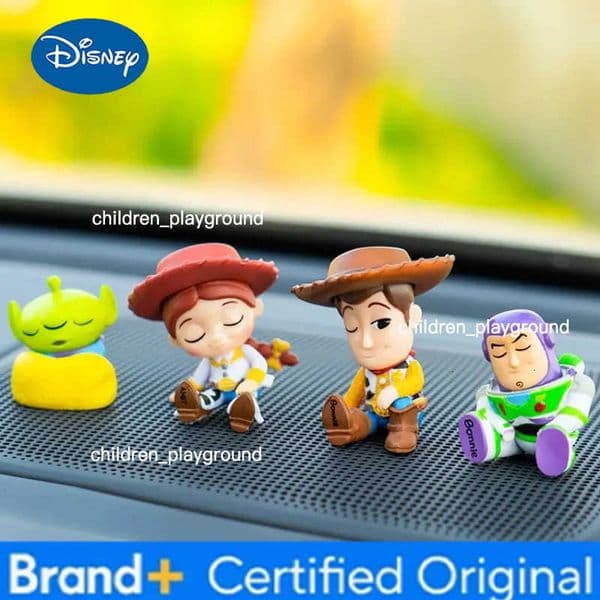 Disney Car Ornament Accessories Toys Cartoon Anime Figure Buzz Lightyear Car Air Outlet Vent Perfume Freshener Cute Decor Accessories H260326