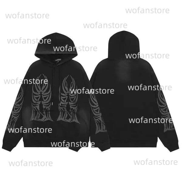 Who Decides War Hoodies Mens Designer Pullover New Fragmented Men Women USA High Street Hip Hop Skateboard Y2k Pants Shorts Set Hoody 066 73F