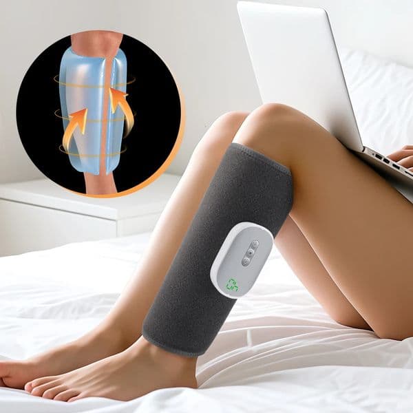 Wireless Air Pressure Calf Massager Electric 4 Mode Airbag Compresstion Leg Massage Foot Calf Muscle Relax Blood Circulation 260316