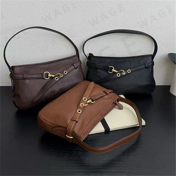 Top Designer Pillow Quilted Baguette Handbag Fashion Womens Leather Shoulder Clutch Pochette Bag Purse Crossbody Tote Bag Fashion Evening Bags