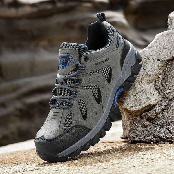 Outdoor Hiking Low-top Bottom Shoes Comfortable Shock-absorbing Breathable Casual Sport Men 26W0326