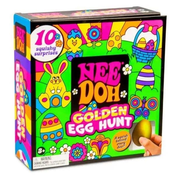 Hot Needoh Golden Egg Treasure Hunt Blind Box Toy With Squishy Surprise Stress Relief Squeeze Kids Easter Par Toy Z260326