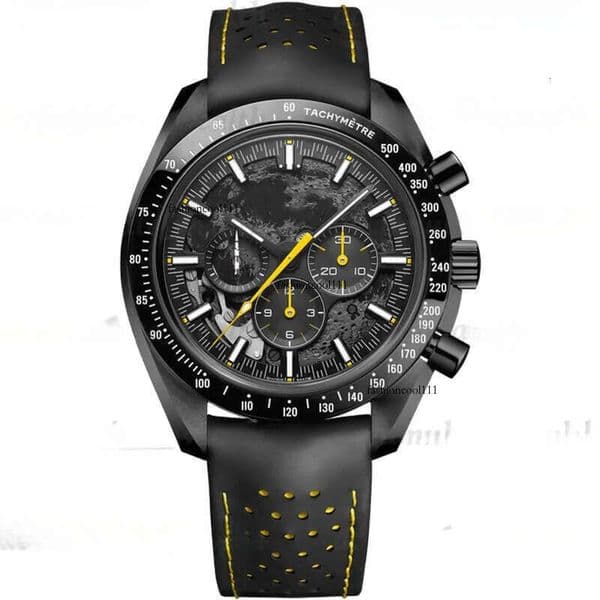 AAA Omaga Luxury Mens Designer Sea Master Super Clone Speedmasters Man Woman High Quality Automatic Chronograph Watch With Box Gift d7w