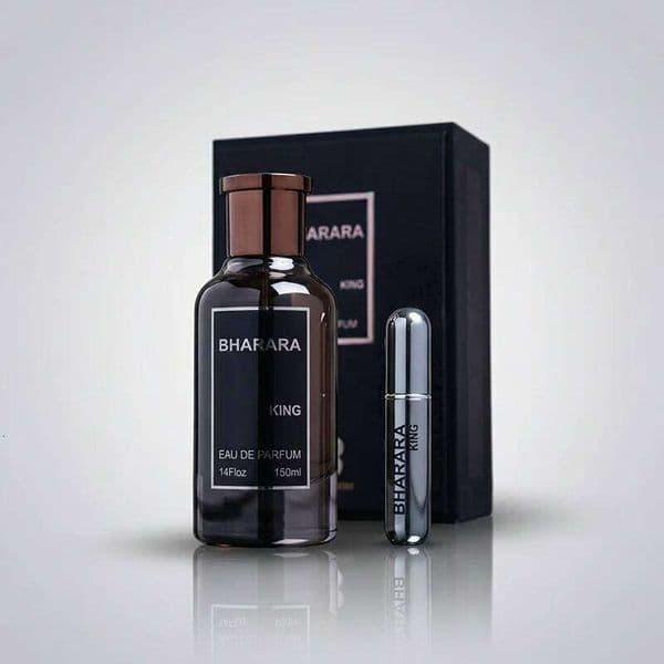 Bharara King Men's Eau de Parfum 100ml, Reing Citrus & Musk Scent, Long-Lasting Formaldehyde-Free Fragrance 26L0326