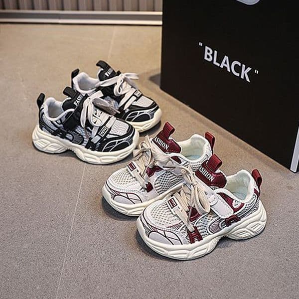Toddler's Casual Shoes Spring Autumn Sports Shoes for Boy Fashion Soft Kids Students Sneakers for Girls School Versatile Mesh Sizes US5.5C-US12.5C 000711