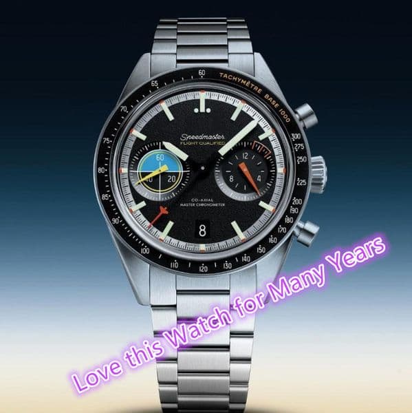GJZ Sea Master Chronograph Mens Watch Luxury Multi-Function Classic Fashionable Fine Stainless Steel Strap Speed Fully Automatic Quartz Watches