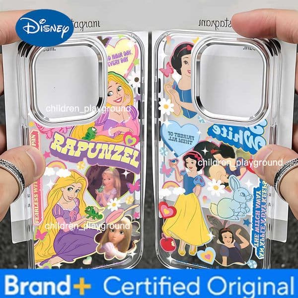 Disney Disneys Beautiful Princess Phone Case For iPhone 17 16e 16 15 14 13 12 11 mini Pro Max X XR XSMAX 8 7 Air Plus Transparent Soft H260326