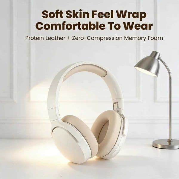 Fashion Bluetooth Wireless Headphones Over Ear Deep Bass Sports Stereo HiFi Long Battery Life Universal For All DevicesT260306