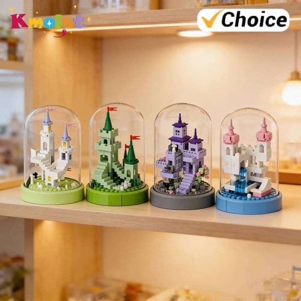 Mini Diy Building Block Architecture Children Toy Blocks for Adults 3d Constructor Micro Bricks Construction Set Gifts