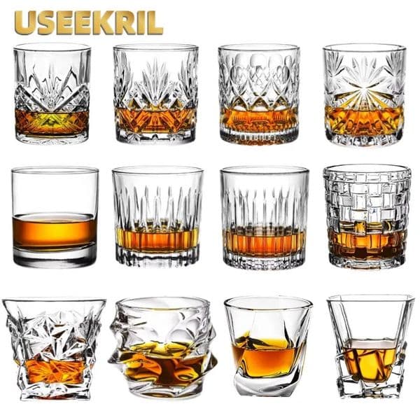 Whiskey GlassesEngraved Whiskey GlassOld Fashioned Whiskey GlassesClassical Scotch GlassesPerfect Gift for Scotch Lovers 260325
