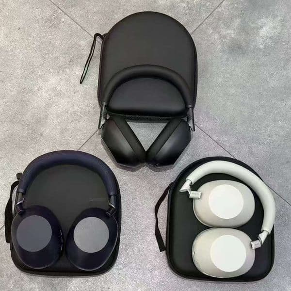 WH1000XM6 ANC Active Noise Reduction Head Mounted Wireless Bluetooth Headphones Foldable Bluetooth Earphones for Travel Sports Work Muhan