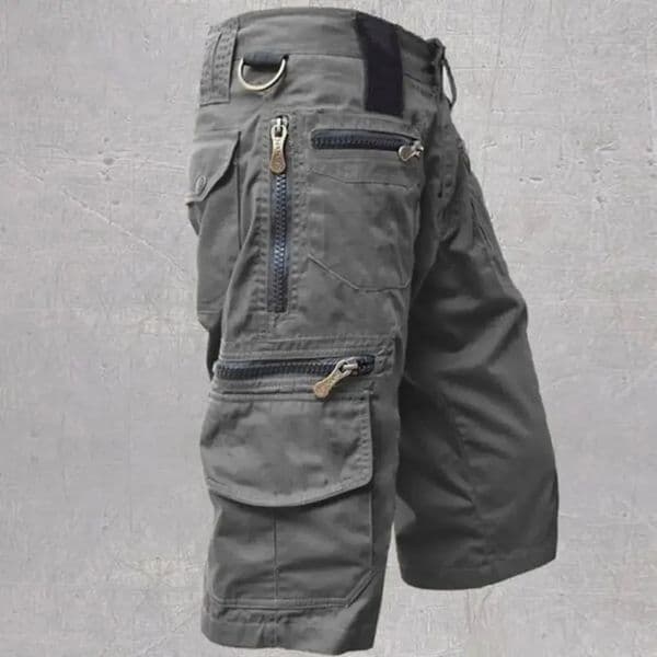Mens Military Uniform Cargo Shorts Tactical Jogging Shorts Solid Color Multi-Pocket Summer Casual Straight Cargo Shorts Men 260325