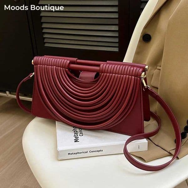 Branded Luxury Evening Clutch Purse For Women Noodles Design Golden Crossbody Bag For Wedding Dinner Party Designer Handbag 2025 Z260326