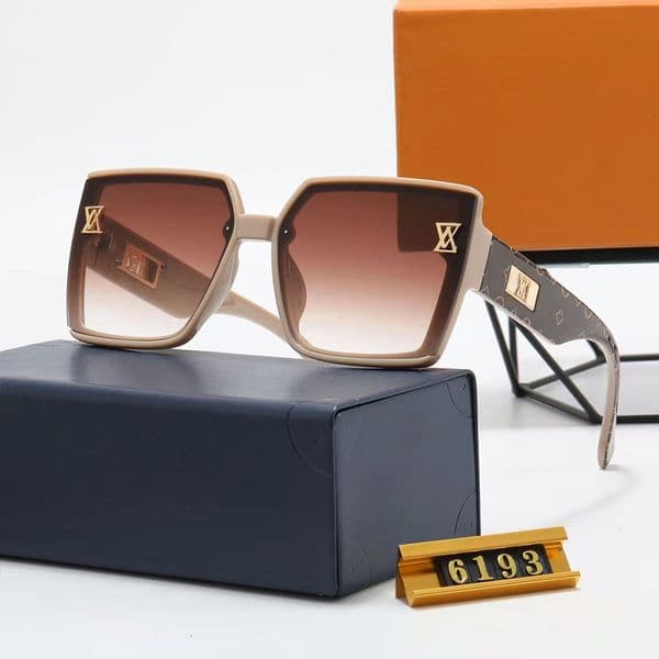 Polarized Sunglasses Designer Sunglasses for Women Men Classic Eyeglasses Summer Goggle Beach Sun Glasses Letter Design Mens Womens Oversized Sunglass UV400