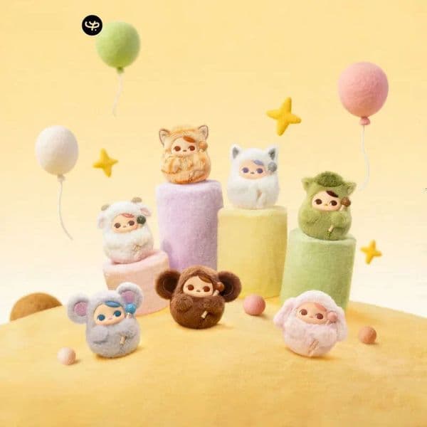 2026 PUCKY TAP BABIES Plush Toys Pendant Series Blind Surprise Mystery Box Anime Action Figure Ornaments Figurines 26Y0326
