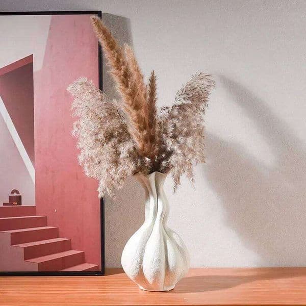 Surprise Wind Ceramic Vase Porch Model Room TV Cabinet Flower Arrangement, Home Accessories 26Y0327