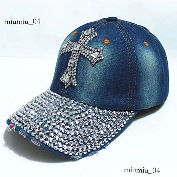 2026 New Designer Luxury Brand Men's And Women's Outdoor Sports Sunshade Large Edge Cross Decoration Cowboy Baseball Hat Wholesale