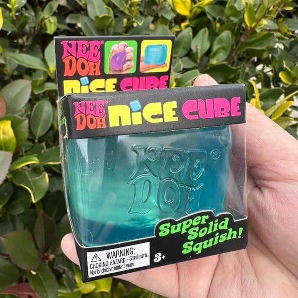 Needoh Nice Cube Sensory Stress Reliever Fidget Tool for Anxie Focus Desk Sensory Cube for Adults Kids Z260327