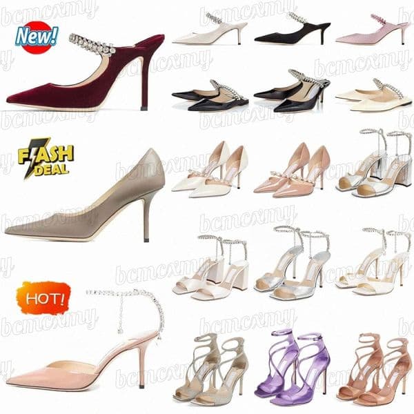 Outdoor Heels High Pumps Heeled Sandal designer Shoes Heel Shoes Embellished Crystal Dress Romy Womens yellow blue Patent Leather whit Black Leather 31rJ#