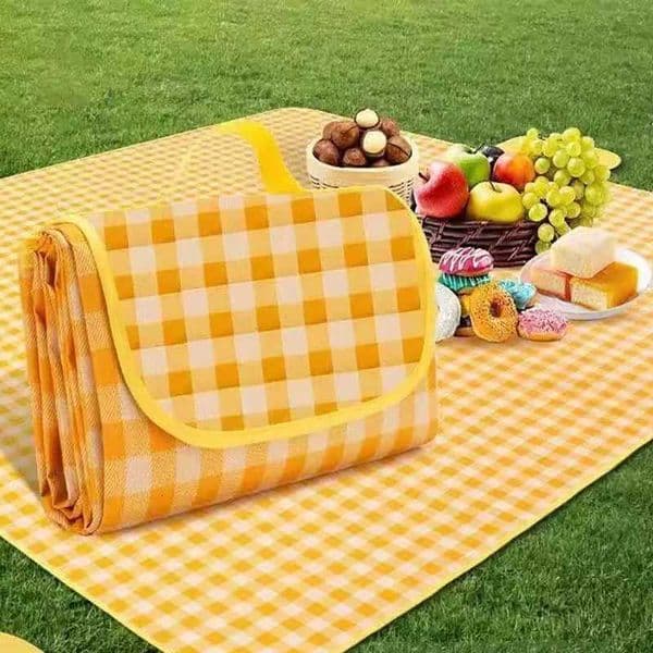 The Picnic Mat Is Made of Thickened Waterproof Moisture-proof Sand-proof and Wear-resistant Camping Non-woven Fabric H260327