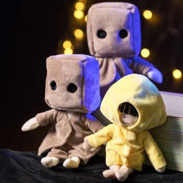 30cm Little Nightmares Plush Toy Hot Cartoon Figure Doll Adventure Game Stuffed Gift Toys for Girls s Fan Collection Plushies R251210