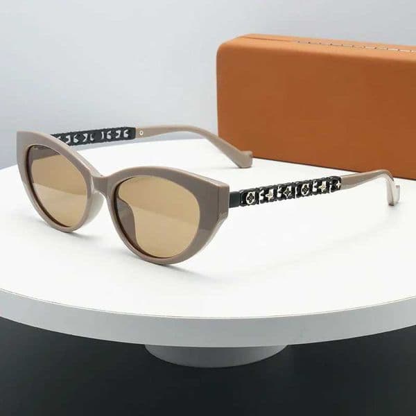 2026 New Polarized Cat Eye Sunglasses Women Driving Travel Luxury Letters Sun Glasses Ladies Unisex Eyewears Gafas De Sol