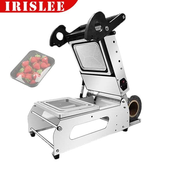 Manual Tray Sealer Lunch Box Packaging Machine Plastic Food Container Sealing Meal Packing Machine 220V
