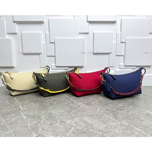 Top Quality lunch box bag Underarm Bags Fashion tote bag designer bag Same color embroidered logo Gabardine fabric Famous Designer Hobo Handbag Purses