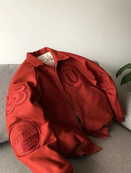 Y2K American Retro Clothing Fashion Embroidered Zipper Baseball Jacket Men Harajuku Street Hip-hop Casual Oversized Jackets 260326