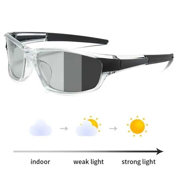 New Polarized Cycling Sunglasses Men Women Reflective Outdoor Sports Glasses Fishing Hiking Shades