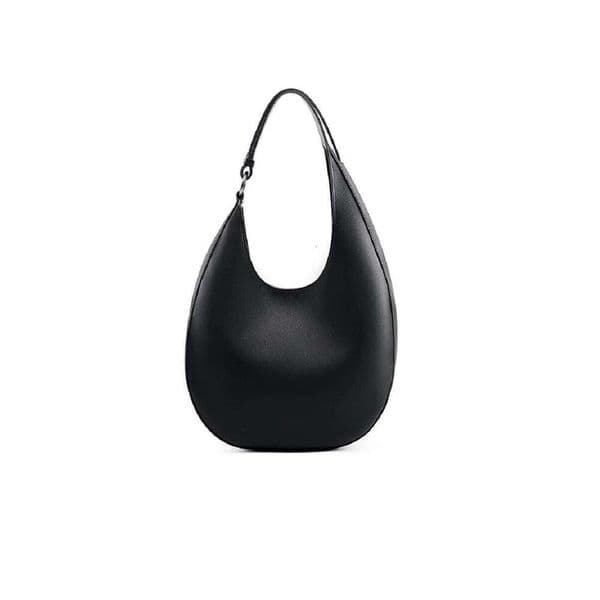New Genuine Leather Half Moon Shoulder Ladies Underarm Bag Commuter Shopping Handbag Bag For Women Gift