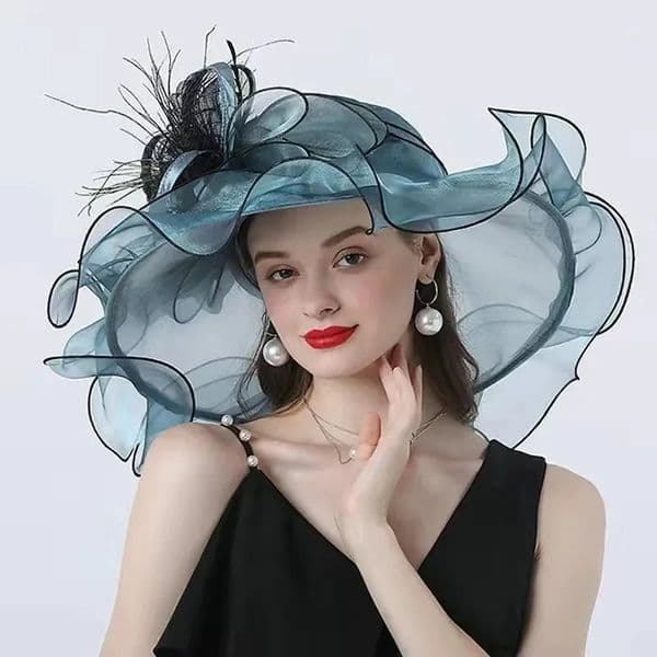 Elegant Vintage Bow Cloche Hat Womens Church Wedding Bucket Cap Bride Party Spring Summer Headpiece Accessory 260327