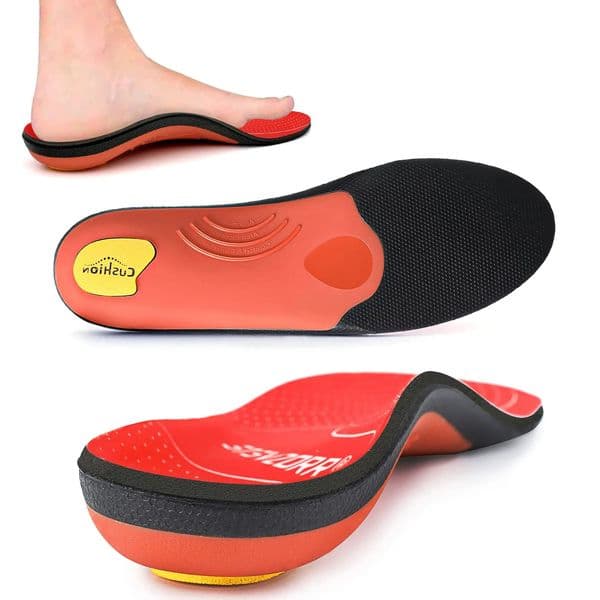 Plantar Fasciitis Orthopedic Sport Insole Men Women Flat Feet High Arch Support Heel Pain Ortic Insert Shoe Sole Work Boot 260327