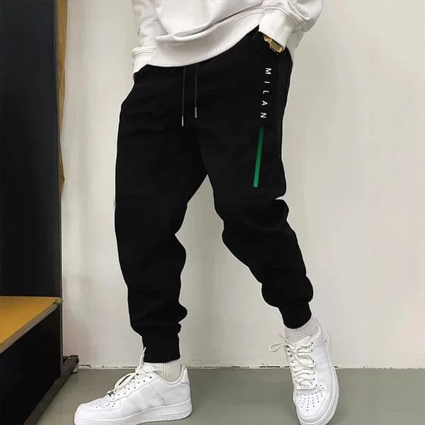 Italy Print Mens Casual Pants 2025 Style Autumn Winter Joggers Male Fashion Streetwear Lounge Wear Outdoor Sporty Sweatpants 260326