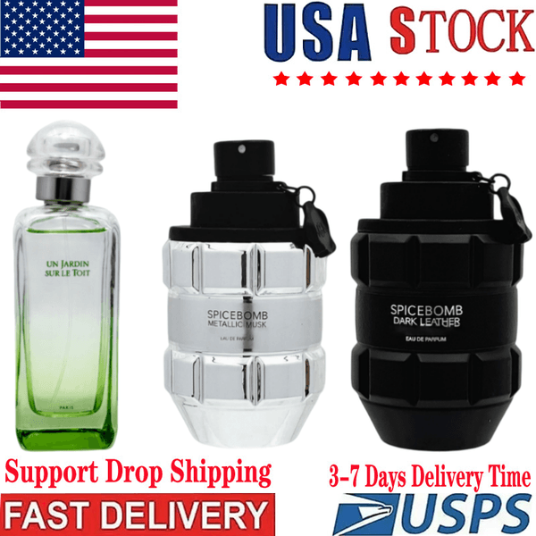 US Shipping Within 3-7 Days Sign for Receipt 2026 New Men's Perfume Designer Brand Perfume Spray for Men
