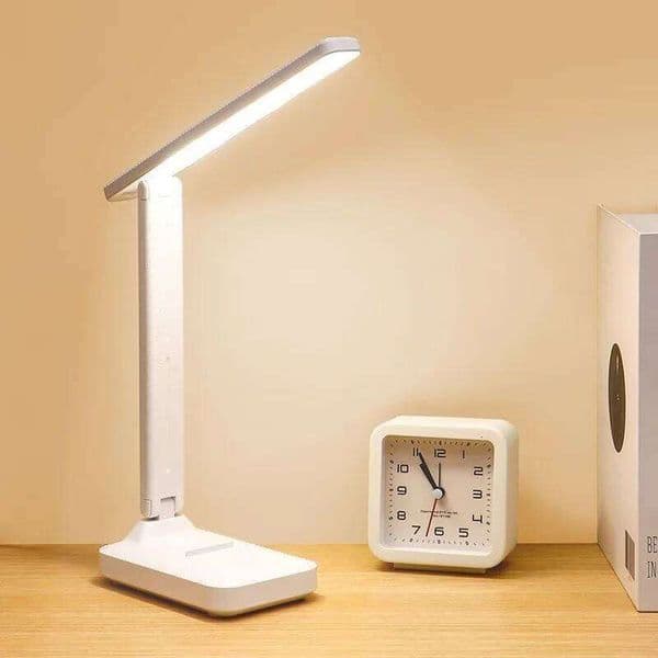Multifunctional folding LED plug-in electric student study desk lamp, bedroom bedside lamp 26L0327