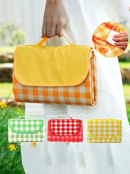 Foldable Picnic Mat Portable Sand Beach Mats Non-woven fabric Thicken Tent Camping Blanket Pad Moisture-proof Outdoor Picnic Mat H260327