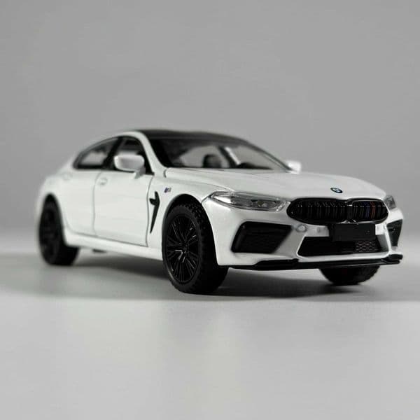 132 BMW M8 MANHART MH8 800 Supercar Alloy Metal Diecast Model Car Home Trendy Ornaments Computer Desktop Decoration Collections R251209