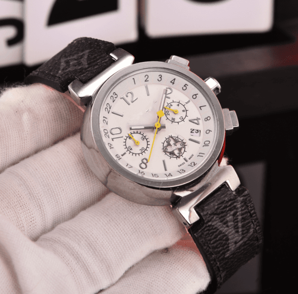 Luxury Elegant Women's Quartz Wristwatch Waterproof Round Dial Watch with Calendar Date Casual Fashion Simple Wristwatch for Men and Women Wristwatch