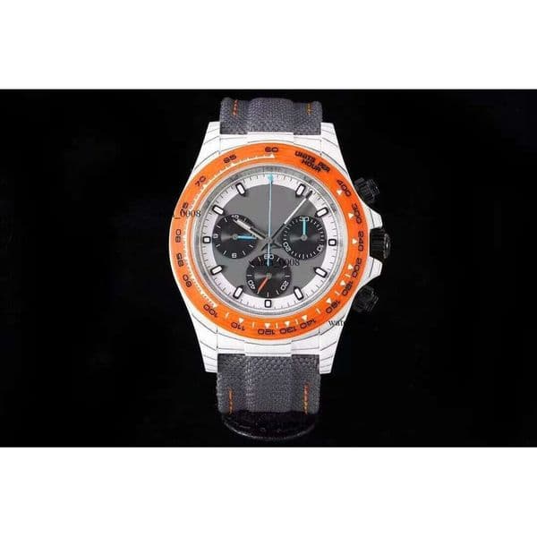 13 Style Mens Watch DIW Factory Super Quality 40mm Cosmograph DiW Carbon Fiber Bezel Chronograph Watch CAL.4130 Movement Mechanical Automatic Men's