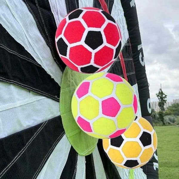 1Pc Felt Soccer Ball Sticky Soccer Ball For Foot Kick Dart Games Soccer Darts For Outdoor Inflatable Football Target Board W260327