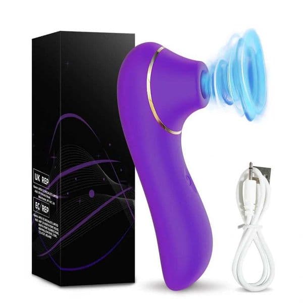 Female Clitoral Stimulator Sucking Vibrator with Suction Nipple Masturbator Adult Sex Toy for Women Couples Pleasure