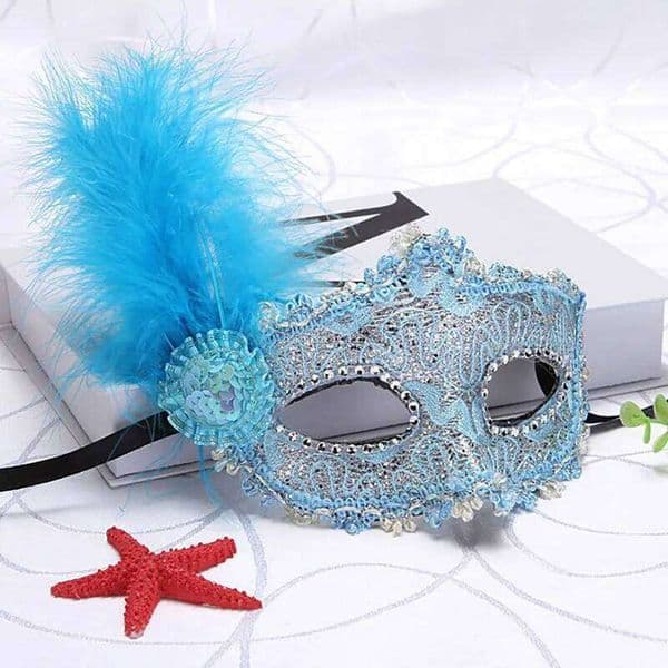 Sexy Ladies Masquerade Ball Feather Christmas Halloween Mask masquerade ball forbirthday party stage performance 26H0328