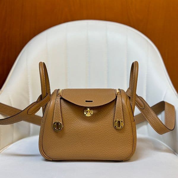 20a Mirror Quality Mini 19cm Handbag Designer Genuine Leather Women Clutch Cross Body Purse Fashion Lady Handbags Small Shopping Bags Lindi Bag