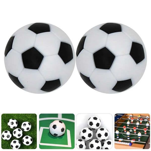 6pcs Mini Foosball Ball Table Foosball Soccer Replacement Footballs 23mm Childrens Replaceable Soccer Ball for Interactive Board W260327