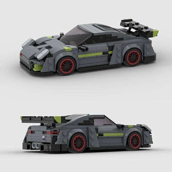 Hot MOC Sale GT2 RS Bricks Speed City Supercar Vehicle Technique F1 Auto Toys Children's Birthday Gifts Creative Garage