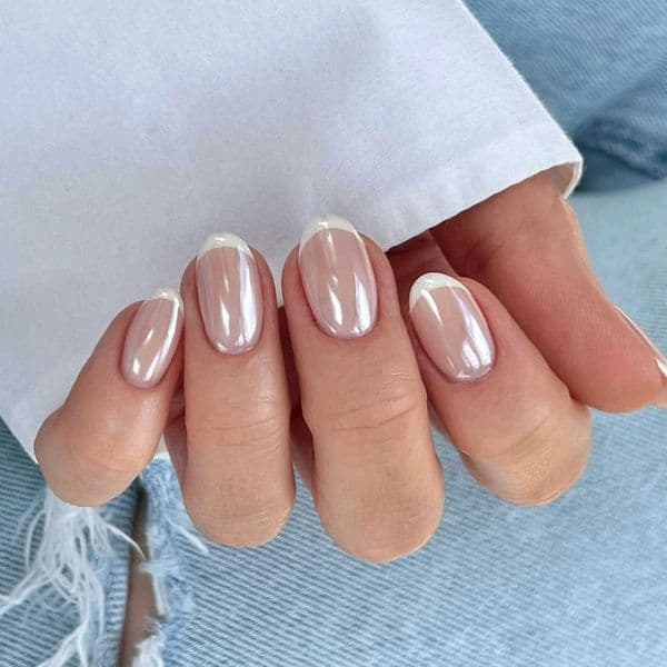 High-end Nail Art 30 Pieces Boxed Coated Fake Nails Simple French White Edge Wearable Nails Fake Nails Nail Tips T260328