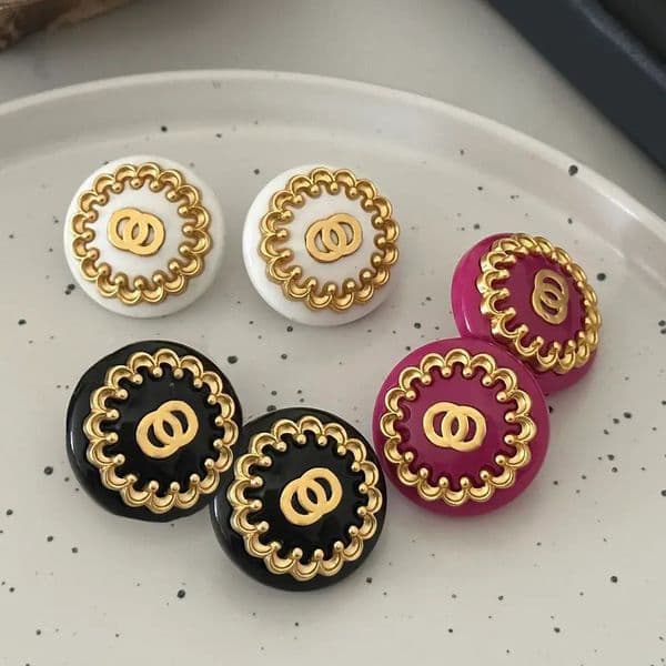 Earrings Glistening Heart Flower Ear Studs Crystal Letter Stud Earring Luxury Designer Romantic Love High Quality Copper Jewelry Gifts