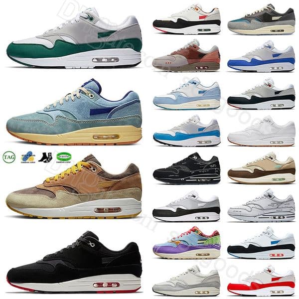 Designer 87 Running Shoes Women Men Patta Waves Black Monarch Baroque Brown Saturn Gold Wheat Treeline Casual Trainers Sports Sneakers