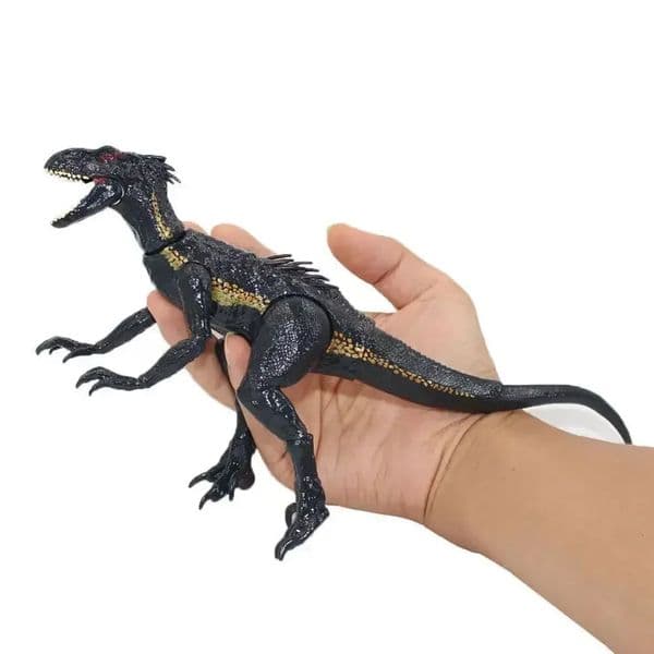 Lifelike Indoraptor Jurassic World Action Figures Adjustable Dinosaurs Toys for Boy Movie Dinosaur Model Toy for Children Gift 260327